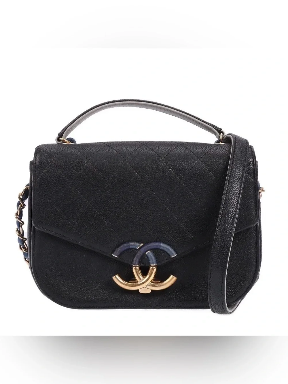 Chanel Cuba Bag Caviar Leather Pristine